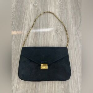 J.crew black suede pures